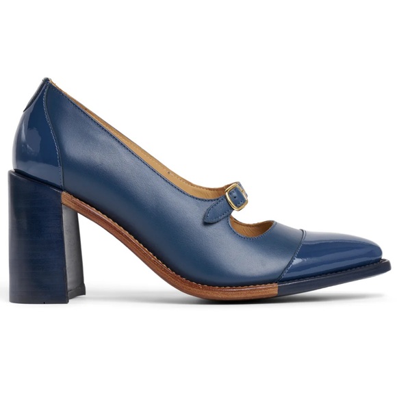 The Office Of Angela Scott Shoes - the Office Of Angela Scott Miss Eliza High Heel Navy Women’s size 8.5 NEW!!!
